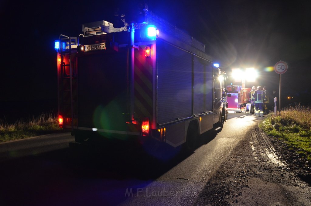 Schwerer VU PKW Roller Koeln Porz Libur Liburer Landstr P017.JPG